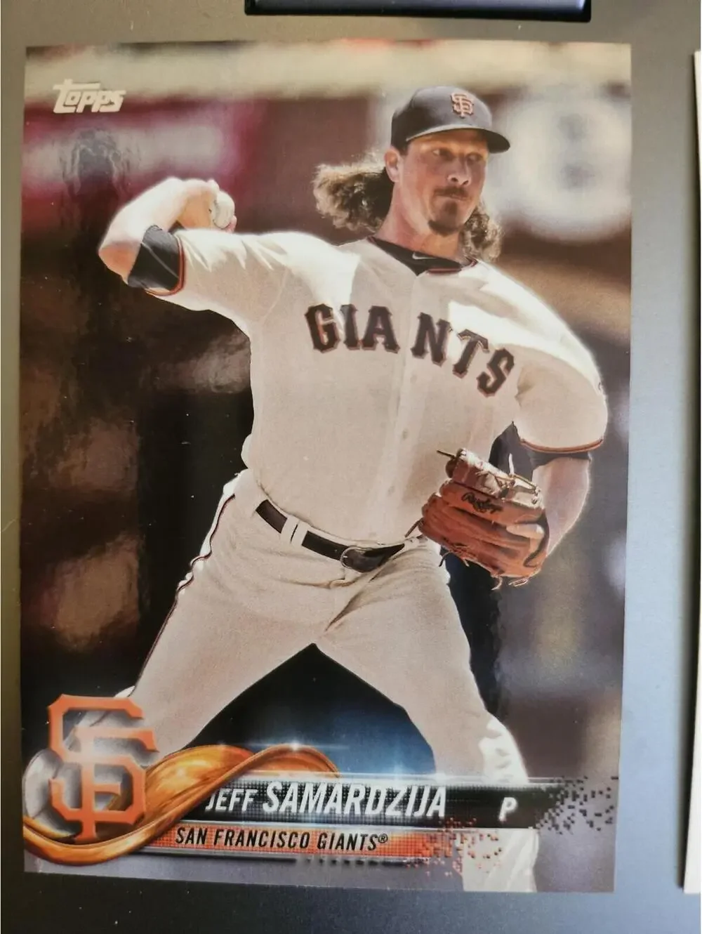 2018 Topps Foil #274 - Jeff Samardzija - Giants -  Baseball - RAW Mint